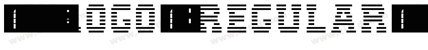 特创易新恒LOGO美黑 Regular字体转换